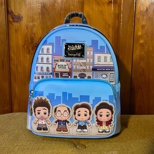 Seinfeld X Loungefly - chibi character mini backpack
